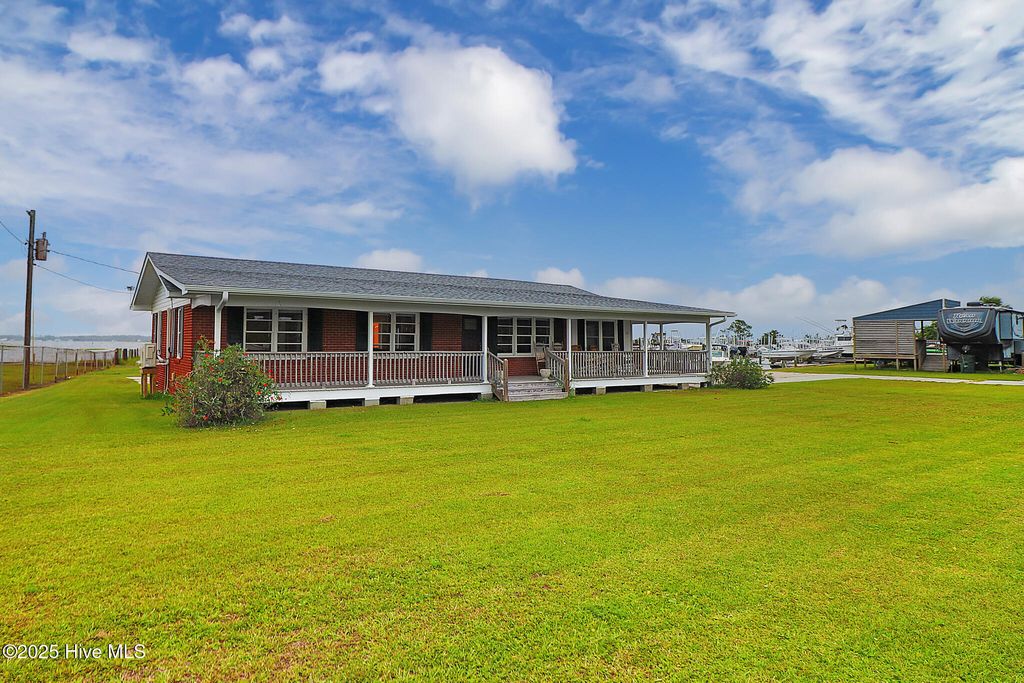 Photo of 221 Bayview Drive, Harkers Island, NC 28531 (MLS # 100532922)