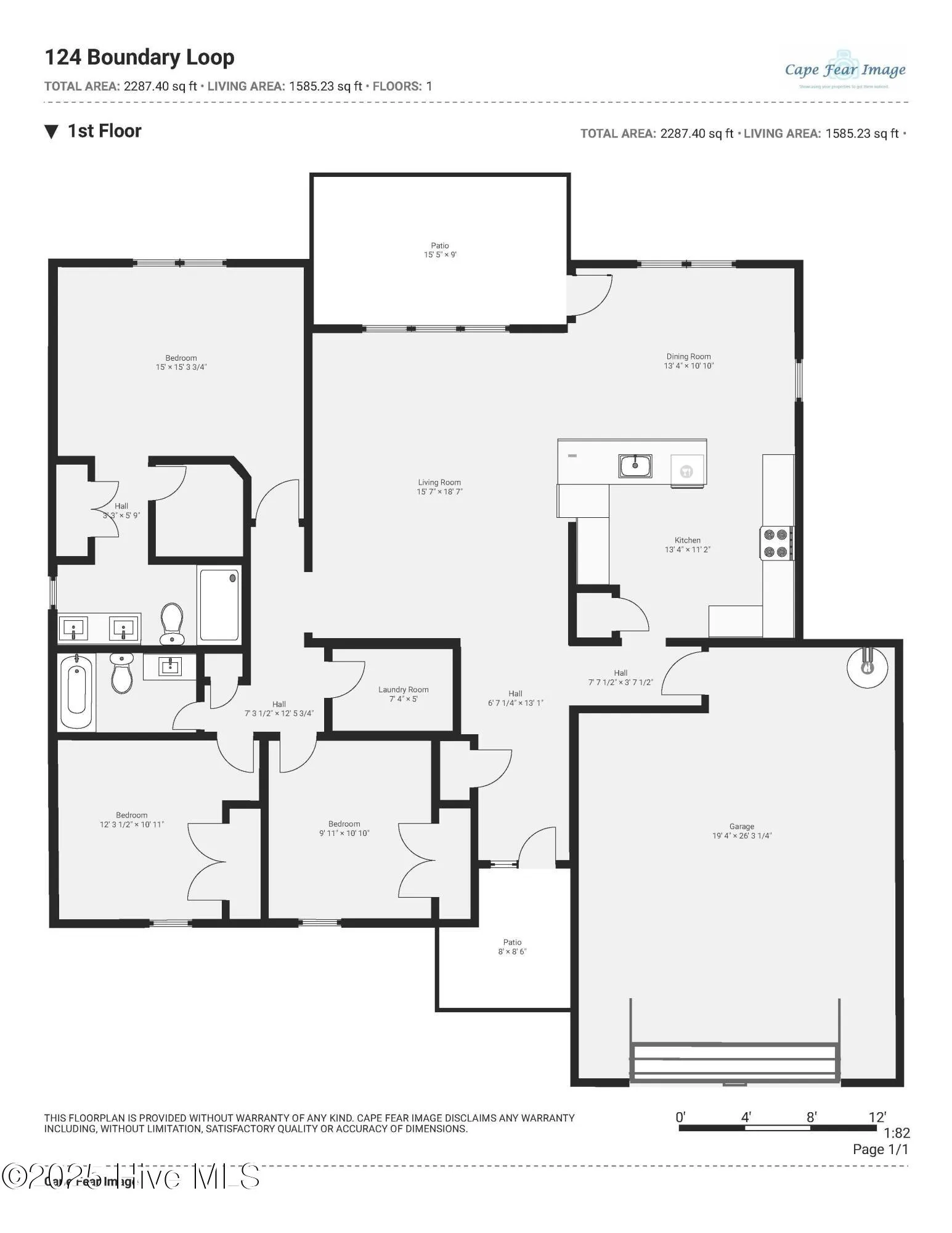 Calabash, North Carolina 28467, United States, 3 Bedrooms Bedrooms, ,2 BathroomsBathrooms,Residential,Active,38412