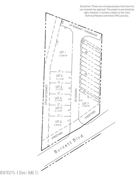 Tiny photo for 1840 Burnett Boulevard, Wilmington, NC 28401 (MLS # 100525385)