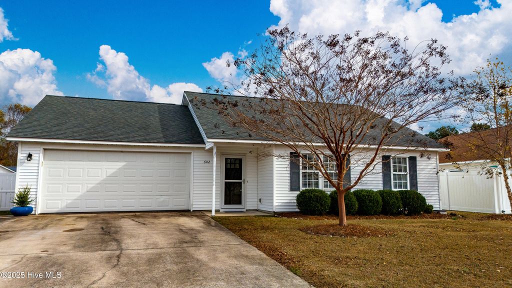 Photo of 602 Worth Drive, Morehead City, NC 28557 (MLS # 100544345)