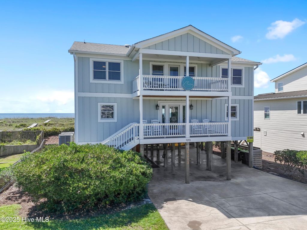Photo of 1213 Ocean Boulevard W, Holden Beach, NC 28462 (MLS # 100527754)