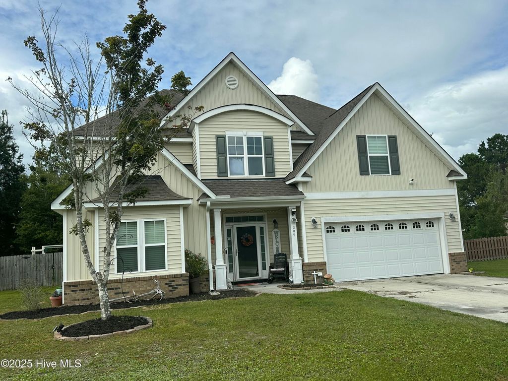 Photo of 309 Plymouth Lane, Holly Ridge, NC 28445 (MLS # 100534301)