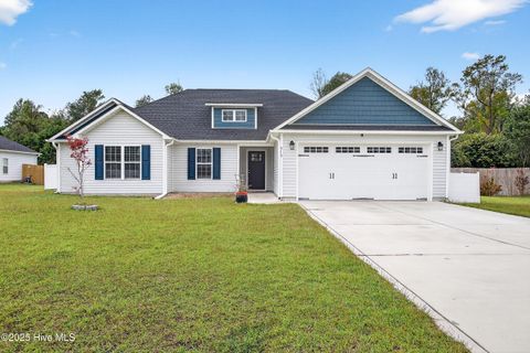 Photo of 313 Lonesome Dove Court, Maysville, NC 28555 (MLS # 100534361)