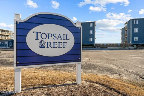 A home in North Topsail Beach