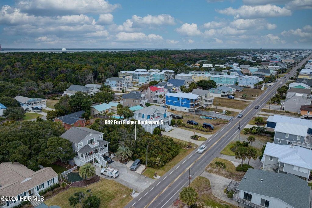 Photo of 942 Fort Fisher Boulevard S, Kure Beach, NC 28449 (MLS # 100518440)
