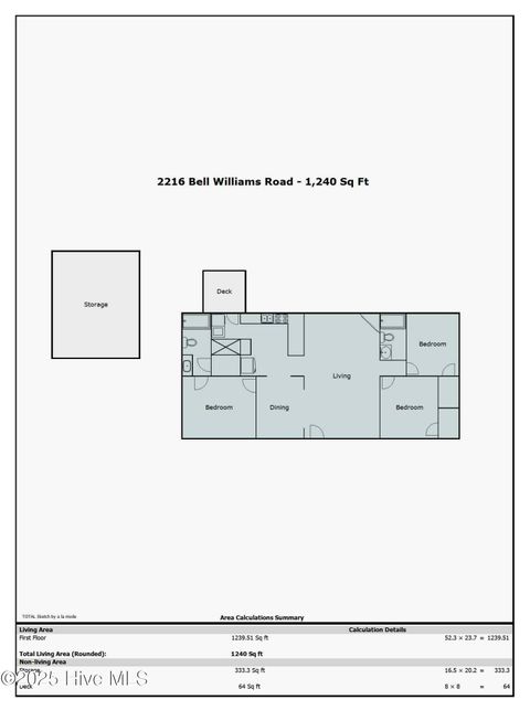 Tiny photo for 2216 Bell Williams Road, Burgaw, NC 28425 (MLS # 100534170)