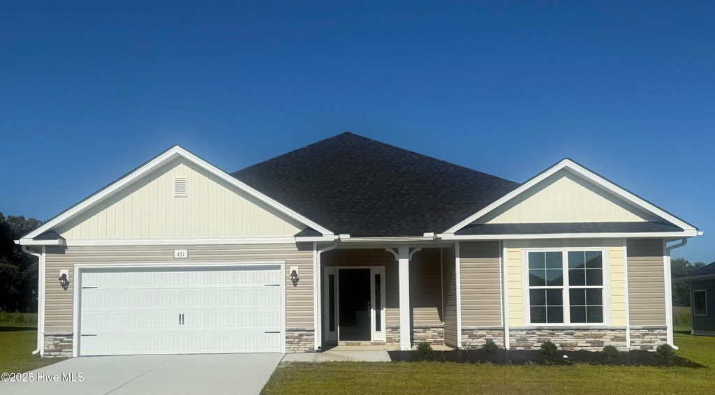 Photo of 431 Seashore Street, Grimesland, NC 27837 (MLS # 100461574)
