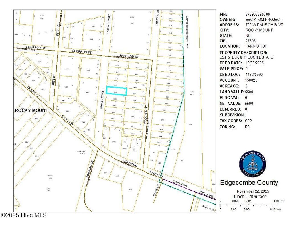 Photo of 0 Parrish Street, Rocky Mount, NC 27801 (MLS # 100542633)