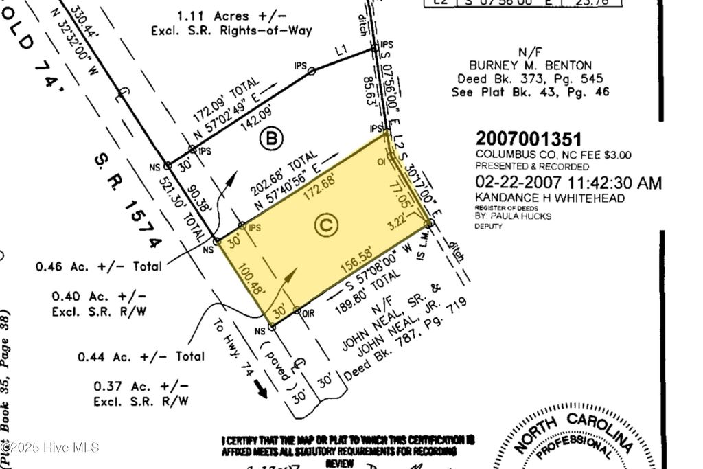 Photo of 5524 Old U.S. Hwy 74, Chadbourn, NC 28431 (MLS # 100534459)