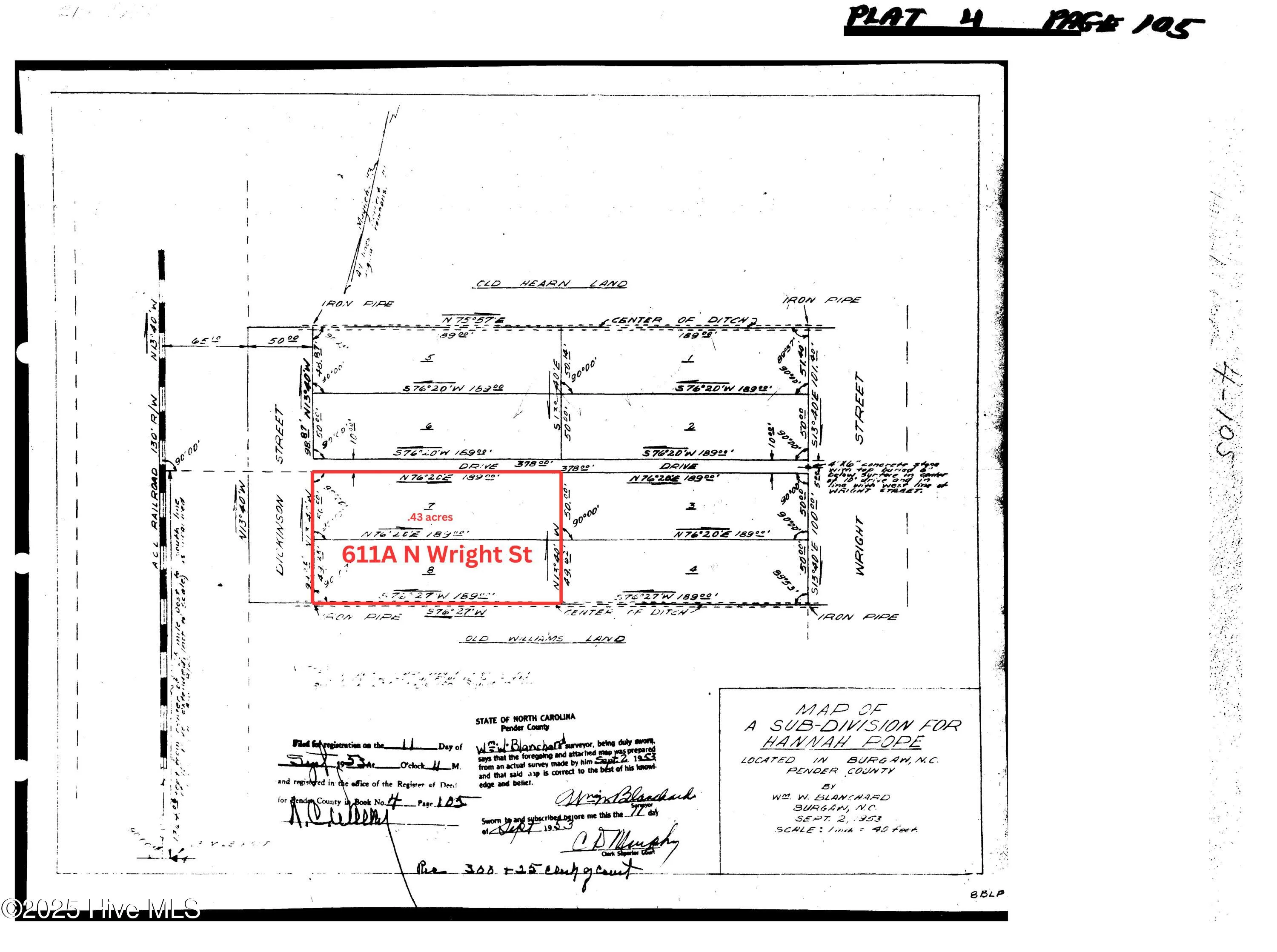 Burgaw, North Carolina 28425, United States, ,Land,Active,95949