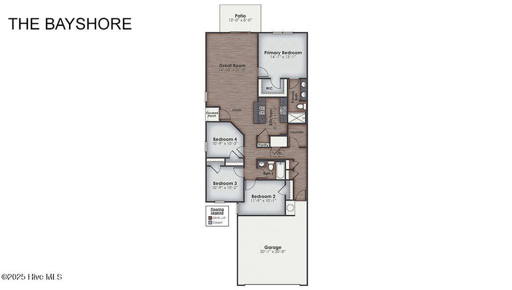 Photo of 2174 Sweetspire Street #Unit 2022, Leland, NC 28451 (MLS # 100532944)