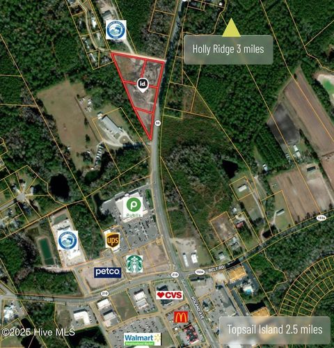 4.4ac Nc Highway 50 Surf City NC 28445