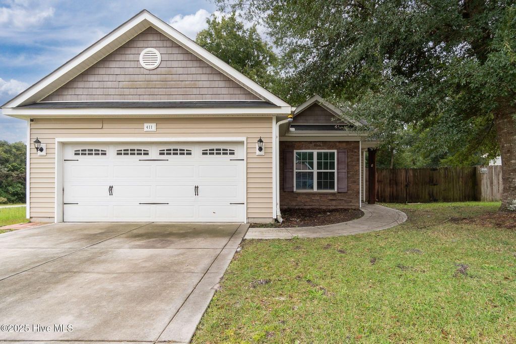 Photo of 411 Peppermint Drive, Hubert, NC 28539 (MLS # 100536736)
