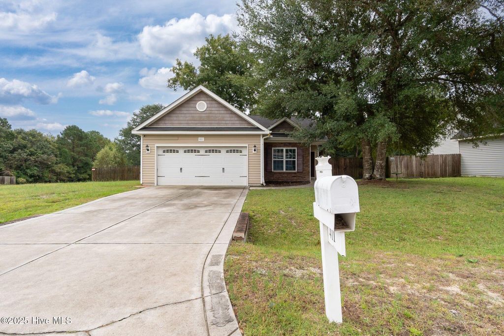 Photo of 411 Peppermint Drive, Hubert, NC 28539 (MLS # 100536736)