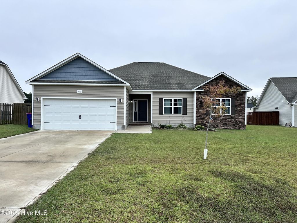 Photo of 503 Violet Court, Maysville, NC 28555 (MLS # 100536312)