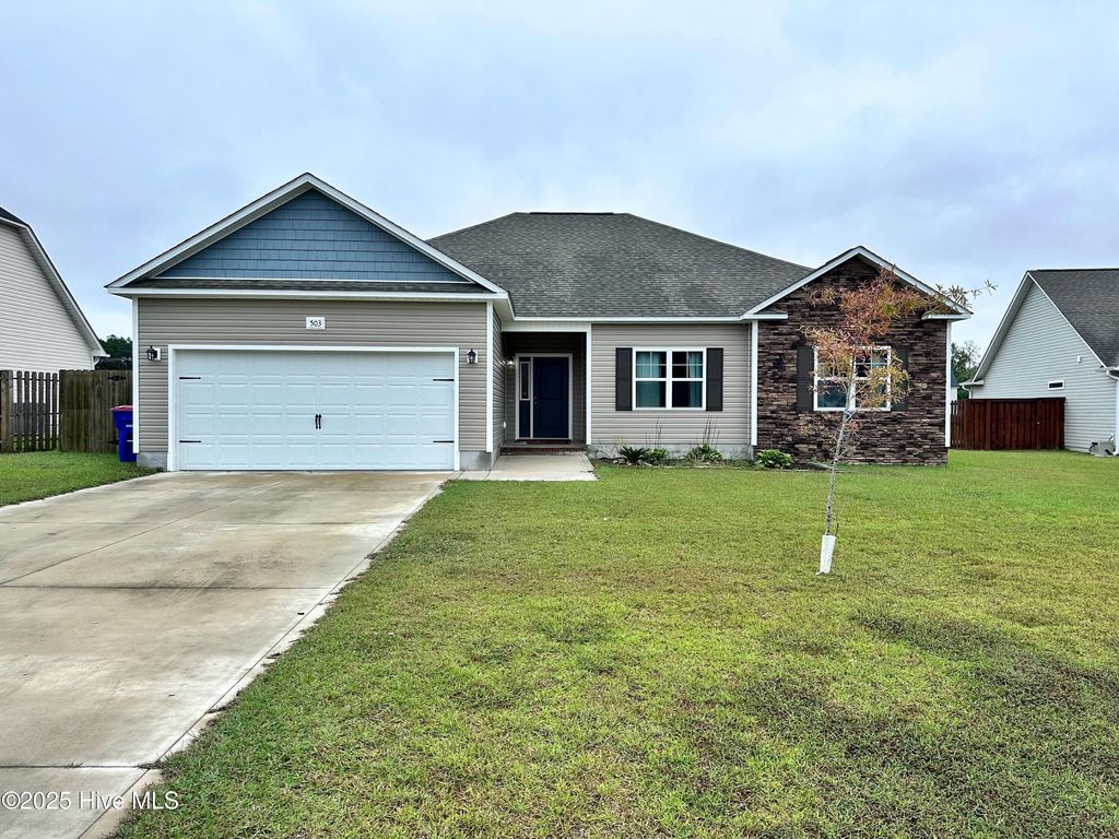 Photo of 503 Violet Court, Maysville, NC 28555 (MLS # 100536312)