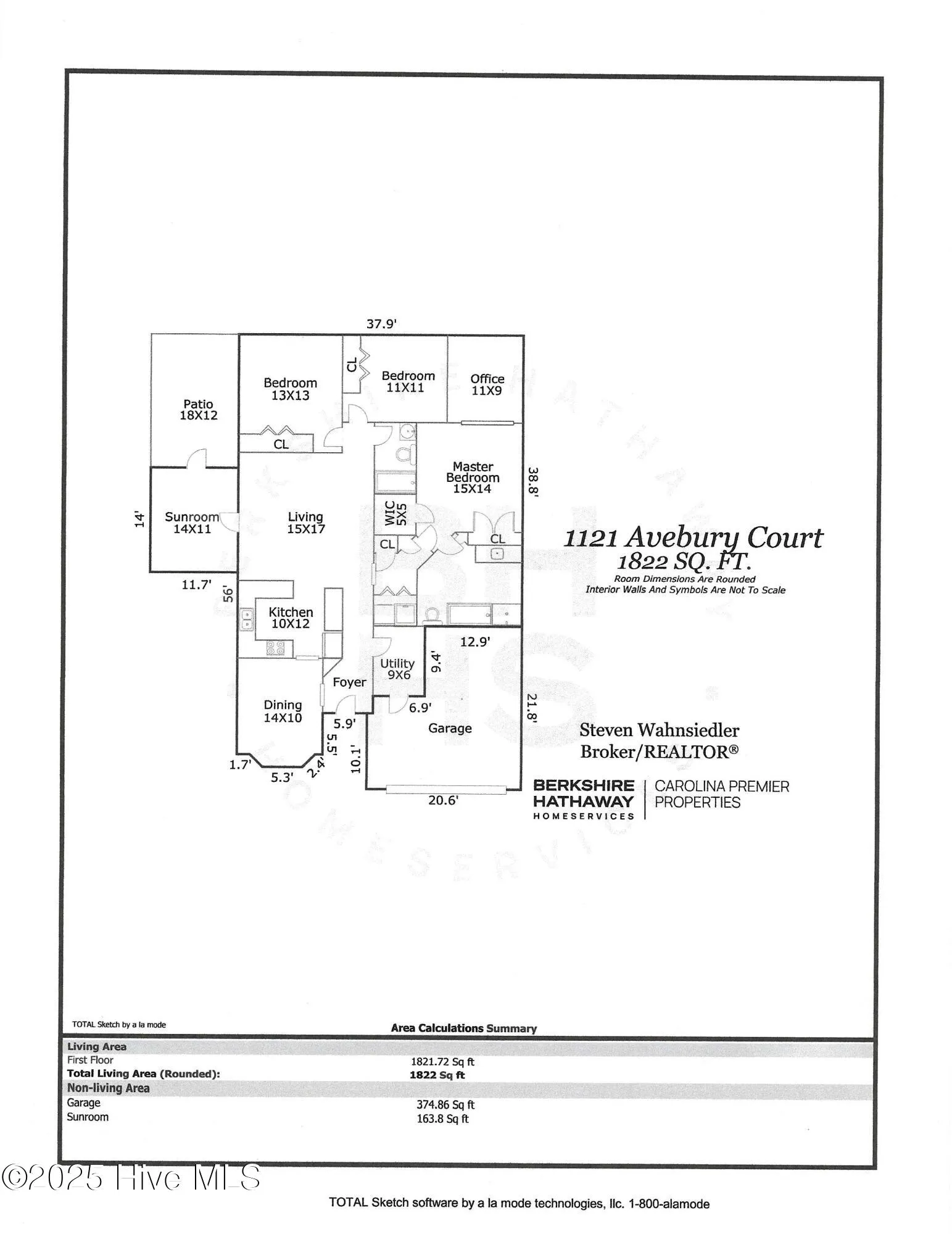 Leland, North Carolina 28479, United States, 3 Bedrooms Bedrooms, ,2 BathroomsBathrooms,Residential,Active,79869