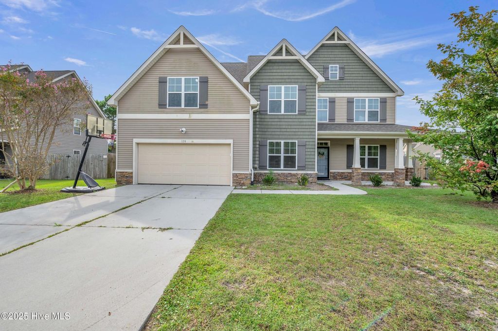 Photo of 128 Pamlico Drive, Holly Ridge, NC 28445 (MLS # 100530387)