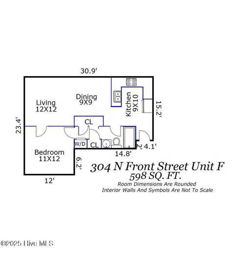 Tiny photo for 304 N Front Street #Apt F, Wilmington, NC 28401 (MLS # 100535047)