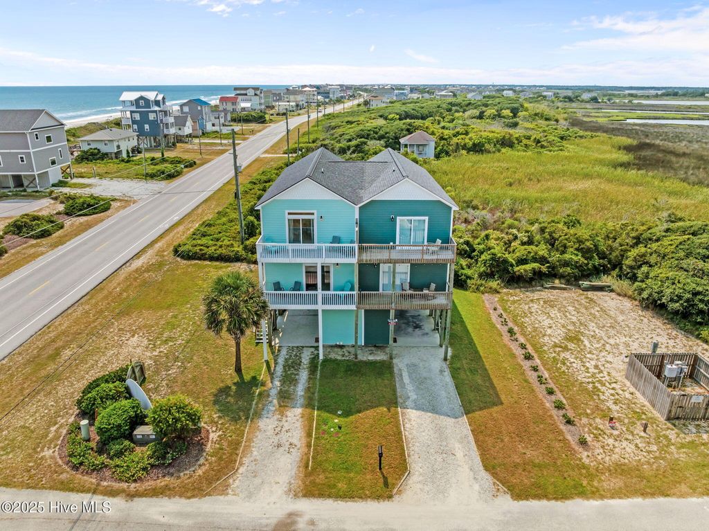 Photo of 199 Porto Vista Drive, North Topsail Beach, NC 28460 (MLS # 100538921)