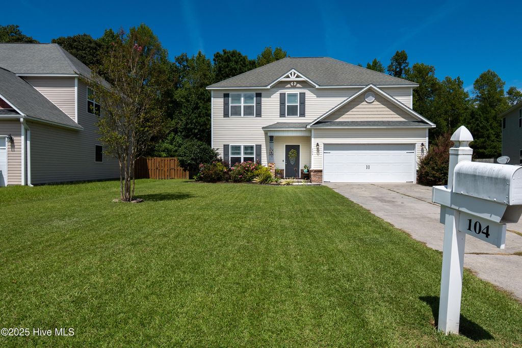 Photo of 104 Long Pond Drive, Sneads Ferry, NC 28460 (MLS # 100528578)