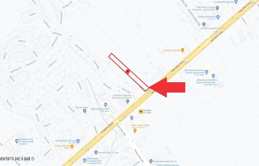 Photo of 1 New Bern Highway, Jacksonville, NC 28546 (MLS # 100484051)