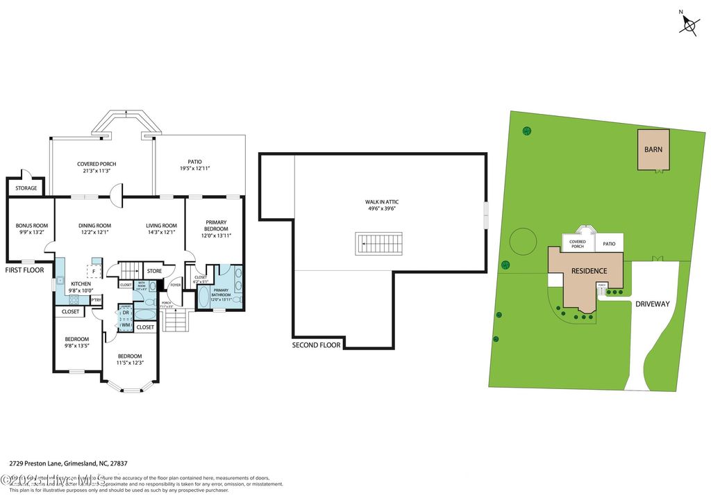 Photo of 2729 Preston Lane, Grimesland, NC 27837 (MLS # 100527036)