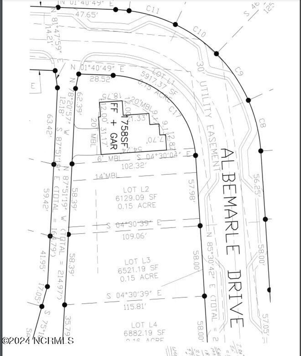 Photo of 113 Albemarle Drive, Washington, NC 27889 (MLS # 100516578)