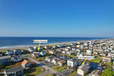 A home in Holden Beach