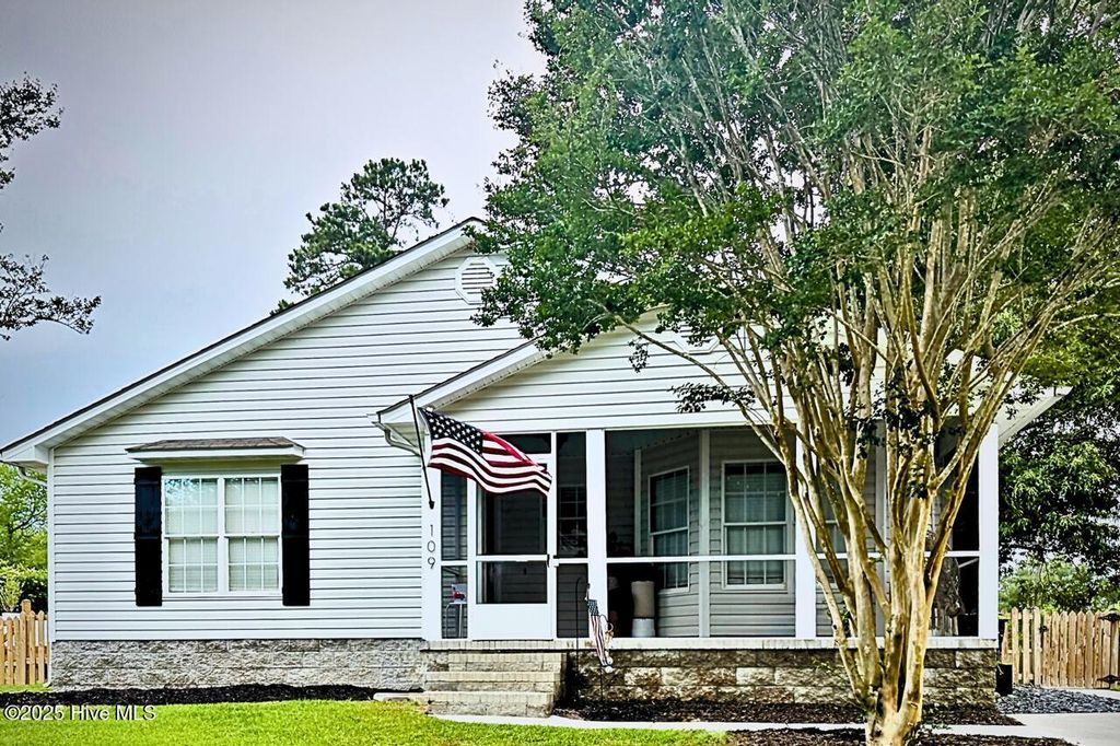 Photo of 109 Halls Creek Drive, Swansboro, NC 28584 (MLS # 100538366)
