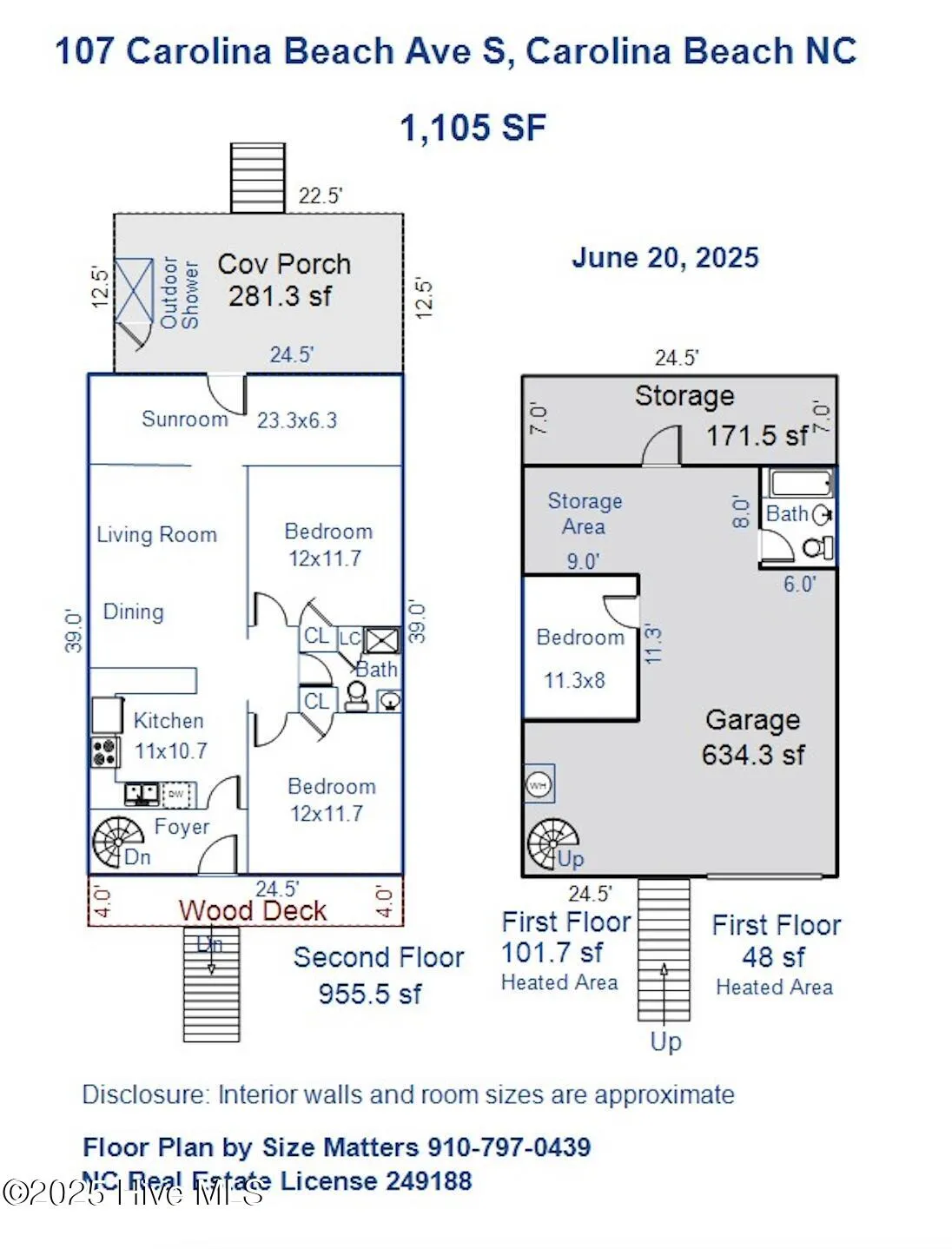 Carolina Beach, North Carolina 28428, United States, 3 Bedrooms Bedrooms, ,2 BathroomsBathrooms,Residential,Active,100422