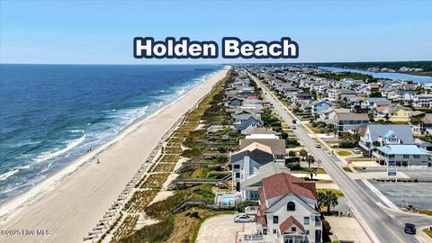 Tiny photo for 124 Dolphin Drive, Holden Beach, NC 28462 (MLS # 100538362)