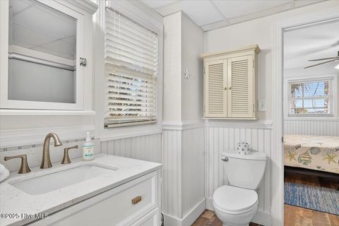 Tiny photo for 124 Dolphin Drive, Holden Beach, NC 28462 (MLS # 100538362)