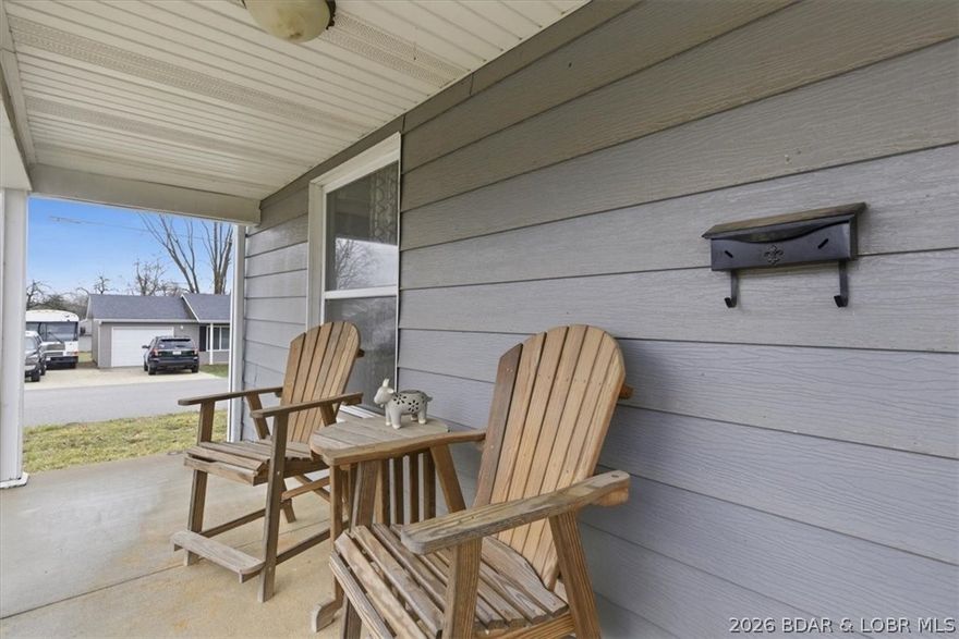 Turn-of-the-century charm meets modern updates in this beautifully remodeled home, renovated in 2019 and ready for its next owner. This 3-bedroom, 1.5-bath home features a desirable open floor plan and a spacious kitchen with stainless steel appliances, perfect for everyday living and entertaining. Major updates provide peace of mind, including updated flooring, windows, electrical, HVAC, and a new roof installed in 2024. The convenient main-level laundry room adds functionality. The main level includes two bedrooms (one nonconforming) and a large full bathroom, while the upper level offers an additional bedroom and a half bath. Situated on a cozy 60x100 corner lot, the property provides manageable outdoor space with great curb appeal. Located in the welcoming community of Eldon, known for its excellent school system and strong employment opportunities. Enjoy small-town living while being just minutes from the recreation and attractions of Lake of the Ozarks and the amenities of Jefferson City.
A great opportunity for homeowners or investors seeking a move-in-ready property in a convenient central Missouri location.