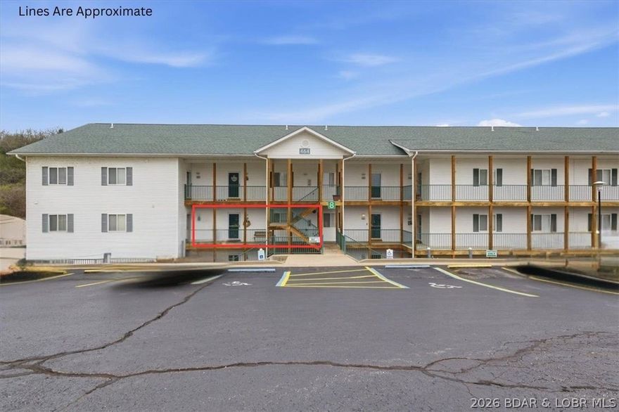 Welcome to Cedar Heights Condominiums- A highly sought after and gated community located on the 13 Mile-Marker of the Big Niangua. This WALK-IN unit features NO STEPS from the parking lot & easy elevator access to the pool and dock! Inside, you’ll find 2 Bedrooms, 2 Bathrooms and 1,050 sq ft of thoughtfully maintained living space with fresh paint throughout and newer LVP in the bedrooms. The condo comes mostly furnished (with just a few exclusions), allowing for a smooth transition. Enjoy relaxing on the covered screened in porch with a mix of lakeviews and woods overlooking one of the complexes three pools. Boating enthusiasts will love the included 12x36 boat slip—the largest in the complex! Recent upgrades include a new HVAC system, water heater, stove, and microwave, giving you peace of mind for years to come. Ideally located between Old Kinderhook and Lake Valley, two of the Lake’s most popular golf courses, and just minutes from Ha Ha Tonka State Park, dining hotspots, and waterfront attractions by both land and water. Plus, with short-term rentals allowed, this property presents an excellent investment opportunity! Don't miss this opportunity!