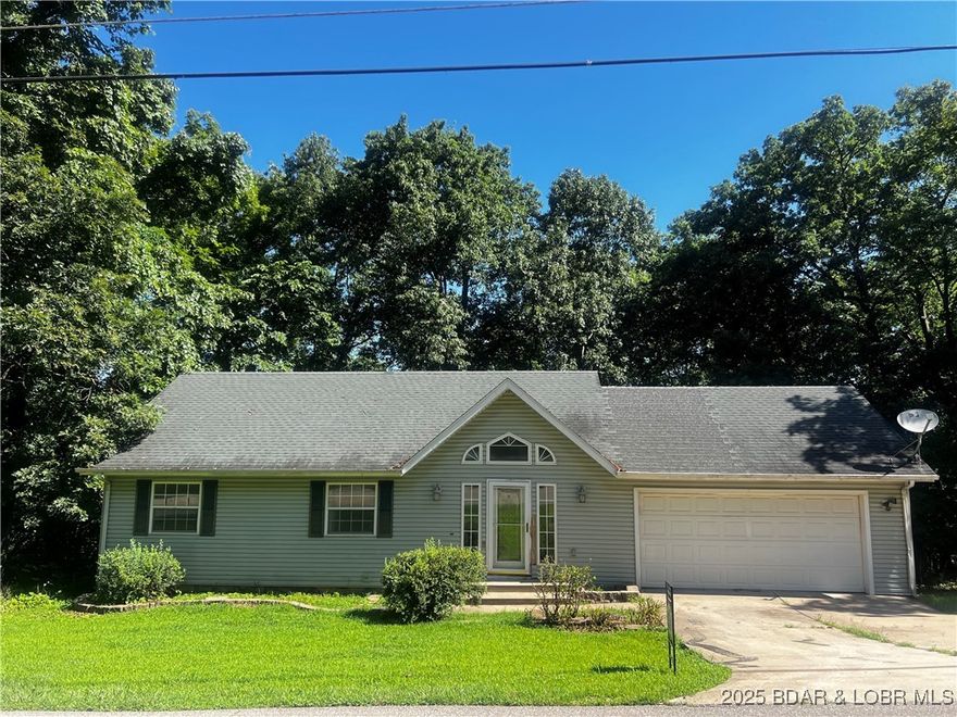 Attention Investors or DIY's this 4 bedroom 3 full bath home is literally a blank canvas. The practical floor plan and large full walk out basement is perfect for recreation or expansive living. The large concrete patio is made for entertaining or cozy family time. Situated on a wooded lot just shy of one acre and features a small pond.