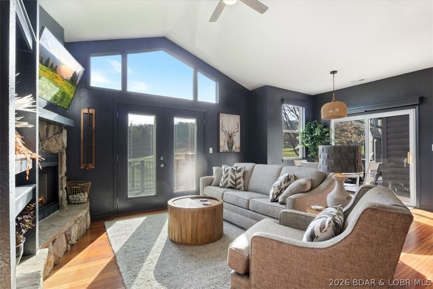 Enjoy this beautifully updated cottage at one of the best golf course developments at the Lake of the Ozarks, Old Kinderhook!  This fully furnished, cozy cottage is ready for your golf getaway or part- or full-time living.  It's perfectly situated on the #15 fairway and within walking distance to all Old Kinderhook amenities.  Take an easy stroll to the Pro Shop, Trophy Room, swimming pool and tennis courts!  Old Kinderhook has year-round activities including championship course golf, several swimming pools, sand volleyball, and an ice rink!  This cottage is currently in the Old Kinderhook rental program with upcoming rentals scheduled that can easily transfer to new owners; or keep this gorgeous cottage all to yourself!