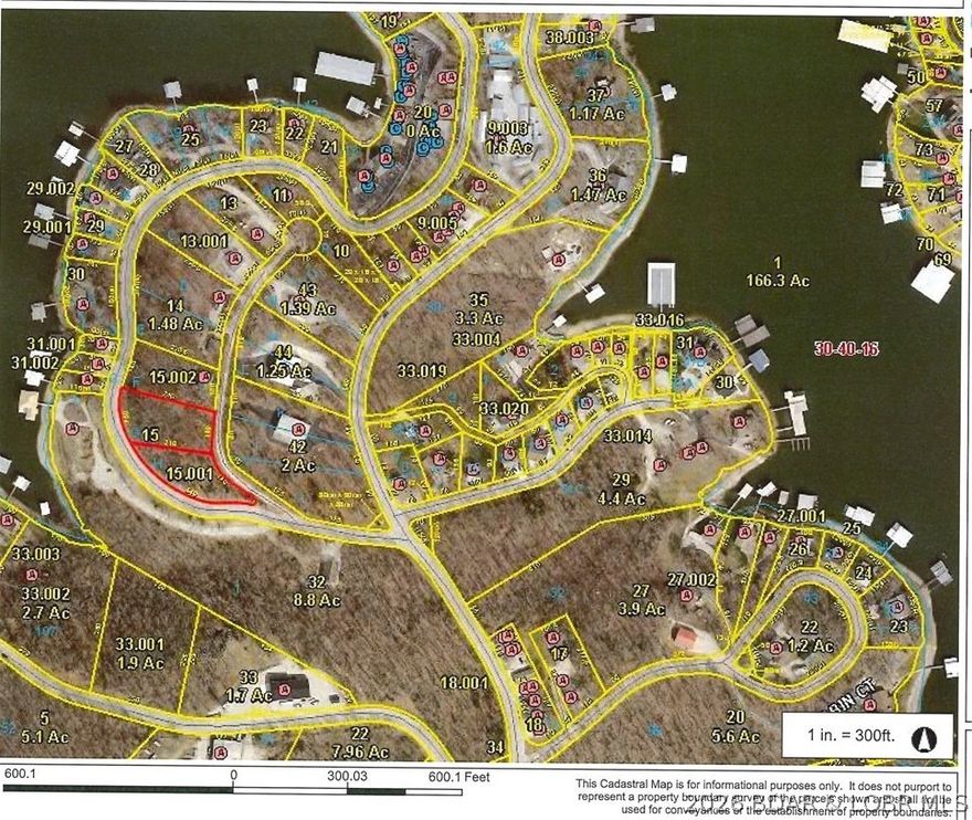 Great second tier acreage with lake views! Nearly 3 acres of gentle ground with beautiful lake views. What a unique opportunity. You don't find ground like this off of blacktop roads, in this area, very often. Surrounded by nice homes but not located in Four Seasons. Build homes, shouses, a big garage, or possible use for storage facility with proper approval. Property is surrounded by Thrush road and has so many unique features. Great location down HH and only minutes from all of the activities of Lake Ozark. When you stand on this property the views are outstanding and you are surrounded by water.