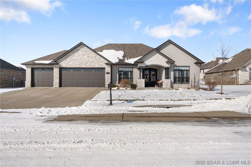 Move in Ready 3 Bed 3 Bath home with resort style amenities. Welcome home through grand double doors into a stunning living area filled with natural light from a wall of windows. Enjoy seamless indoor-outdoor living with a screened patio overlooking a fully fenced backyard, perfect for entertaining or relaxing by the gas fire pit. The spacious 3 car garage offers ample storage and convenience. Located in a sought after community featuring exceptional amenities including a golf course, pool, restaurant, clubhouse, gym, pickleball and tennis courts-this home truly offers luxury living with an active lifestyle.