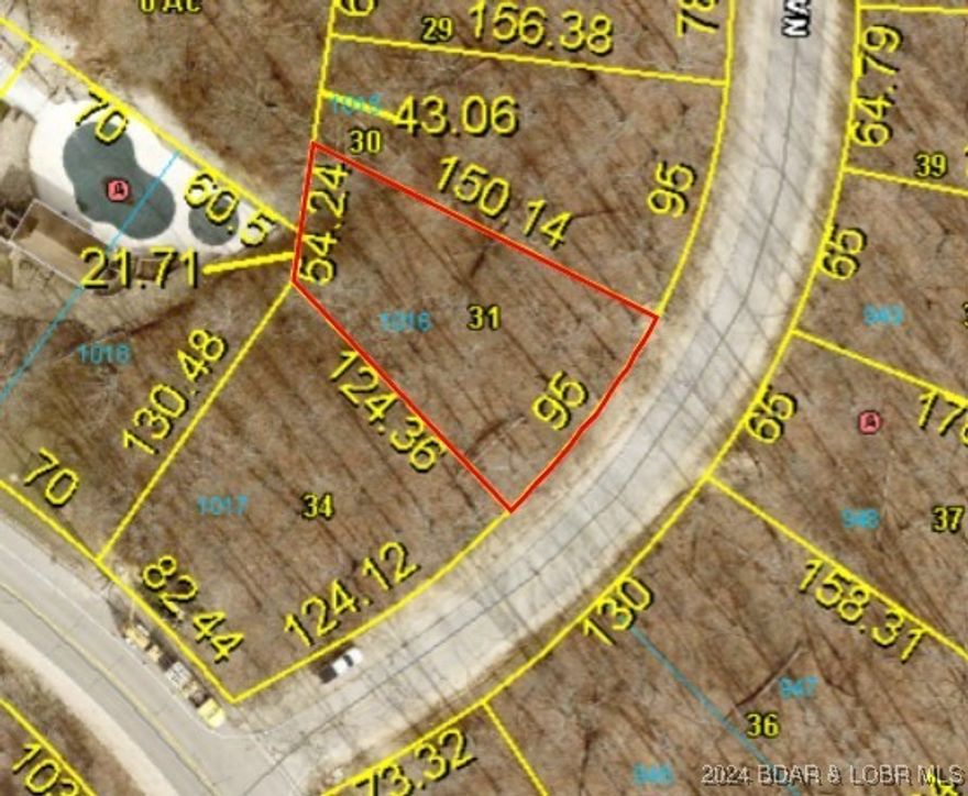 PRIME LOCATION -INCREDIBLE lot that backs up to the Bittersweet Pool!  There are two lots that adjoin together that are avavilble (MLS 3567479 Lot 1015) so you or your builder may have this opportunity to have a double lot that literially backs up to the community pool! Wouldn't it be great to walk to the pool and not have to take a car of it? (And zero maintenance to worry about, too!) Have a circle driveway for easy access in and out! Check this location out and bring us an offer! Four Seasons has the best amenities for all with interior fishing lakes, tennis courts, pickle ball, 4 swimming pools to go to, hiking trails, walking trails, parks, campground and now the new aquatic center!  And more check out more amenities with maps to all the amenities at www.fourseasonspoa.com (building requirements are under the archetual commitee tab). Stand-by water bill for lot is $87.00 annually. $434 assessment fee is for Four Seasons POA only.  Water hookup available for $4,161 per lot unless you combine the lots together and then it would be just one fee! Need a boat slip?  There are numerous marinas on Horshshe Bend.  Check these lots out today and build your dream house.