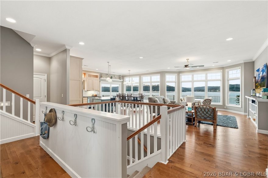 Lakefront living made easy—this spacious 5-bedroom, 3-bath home offers the perfect blend of comfort, updates, and functionality. Situated on a relatively flat lot, you’ll enjoy effortless access to the water, along with a private dock and martini deck ideal for relaxing or entertaining.
This custom-built home has been well cared for with numerous upgrades your standard house won't have, including a new furnace and AC 2021, a new roof 2024, a new stove & refrigerator 2025, a new microwave & dishwasher 2026, Hardy siding, Anderson windows, and a composite deck designed for low-maintenance lake living. The property also features a dredged dock area for improved depth, making boating even more convenient.
Inside, the layout is designed to accommodate family and guests with ease, while added features like a whole house water filtration system, 2 HVAC units, an irrigation system, and a regularly serviced 4 chamber ultraviolet septic provide peace of mind.All bedrooms are oversized.
Whether you're looking for a full-time residence or weekend getaway, this lakefront home offers space, usability, and a true lake lifestyle.