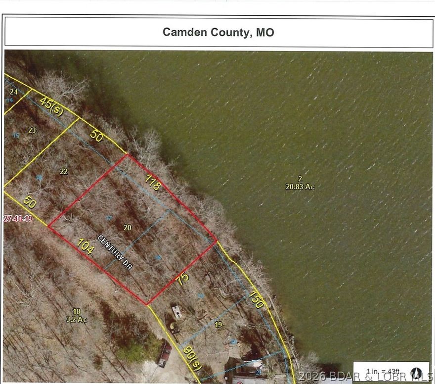 Looking for lots with no HOA, cove protection, and easy access right to the main channel? These lots at the 61 MM are located in a quiet cove offering a great place to build a home, or just come enjoy everything the Lake has to offer. Public boat ramps are just around the mouth of this cove and restaurants and attractions are nearby! Lots 17 & 18 are accessed by an easement rd: Century Rd. Owner has spoken to septic company and states that there are options for different systems on these lots. Survey on file.
