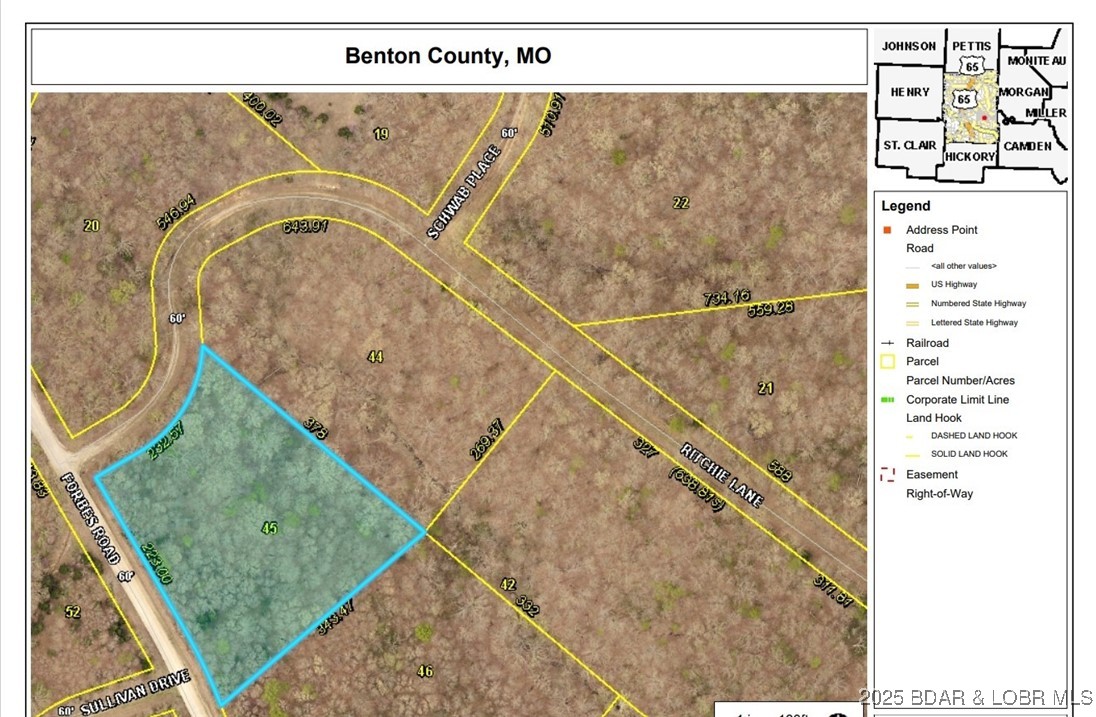 Forbes Lake of the Ozarks - Land