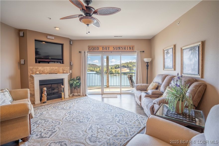 Turn-key and fully furnished, this 3 bedroom 2 bathroom Cedar Heights condo in Camdenton is ready for you to enjoy from day one. Located just steps from the elevator you can access the unit and amenities with ease. The spacious unit comes complete with stylish décor, making it perfect for a hassle-free lake getaway or immediate rental income. A 12x30 boat slip is included, providing easy access to all the fun on Lake of the Ozarks. Proven rental numbers make this an excellent investment opportunity for those looking to offset costs or expand their portfolio. Cedar Heights is a gated community offering peace of mind along with a sparkling lakeside pool for relaxing days in the sun. Whether you’re seeking a personal retreat, a vacation rental, or both, this condo checks every box for lake living and investment potential.