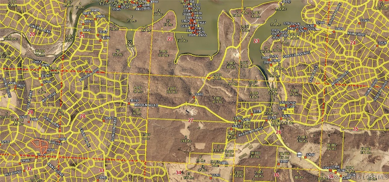 Forbes Lake of the Ozarks - Land