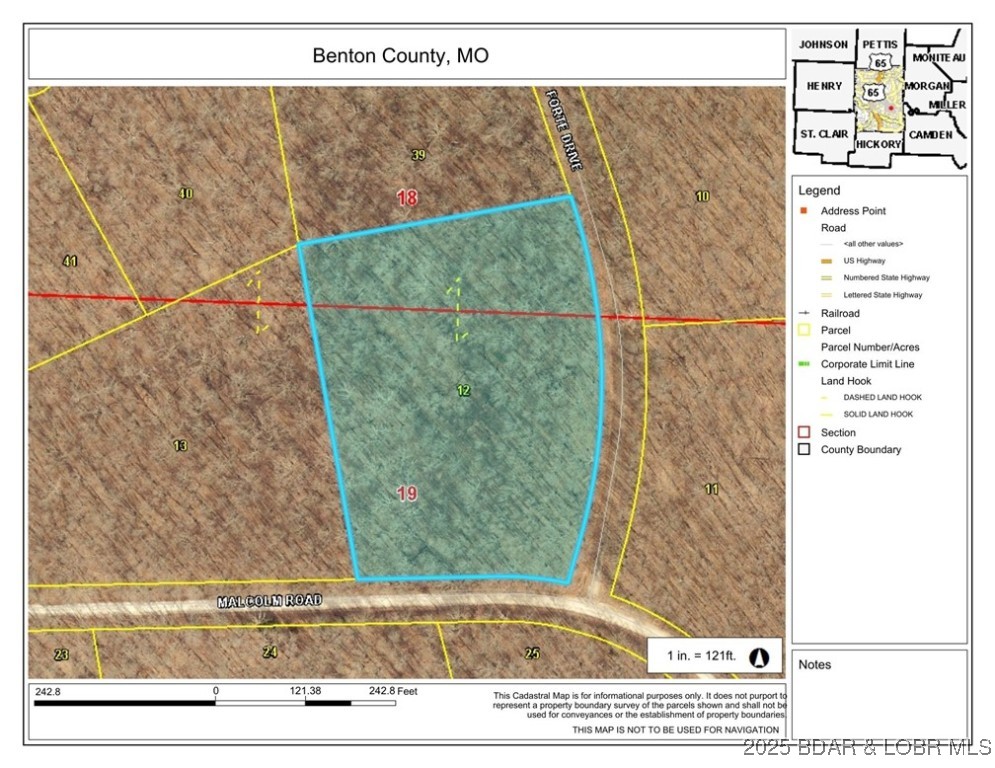 Forbes Lake of the Ozarks - Land