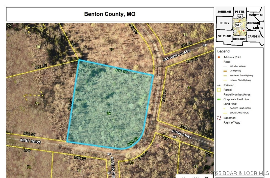 Forbes Lake of the Ozarks - Land