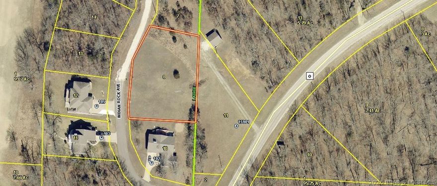 If your looking to build, Look no further! This Flat Lot sits in the coveted Indian Rock Subdivisioin! City Sewer and electric are at the rd. This property is conveniently located down O Rd and is just minutes from Laurie, MO. There is lots of shopping, Restaurants, and entertainment near by! Come build your dream house today!