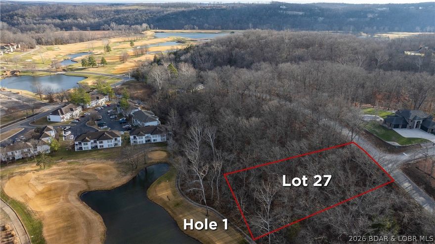 An great opportunity to own a lot in the prestigious golf course community of Osage National! Overlooking Hole #1 of the Mountain 9 hole course, this lot is an IDEAL location for your dream home. City water/sewer connection available and electric running along the road making it easy to get utilities! Osage national also offers first class amenities like an incredible outdoor pool (short golf cart ride away) with a large pool deck, featuring a covered picnic & grilling area, a clubhouse that has a pro-shop, conference room with restaurant, also a fitness center and walking paths throughout the neighborhood. Whether you're a golfer or just love being surrounded by beautiful homes & being within a well taken care of community, it's a great spot to call home. Neighborhood also hosts many events together to make it easier to get to know who you live around. Location being just outside Osage Beach/Lake Ozark making it close to grocery, restaurants, shopping, entertainment or quick access to the Hwy to get where you need to go. Development is taking off in Osage National so don't wait until it's too late!