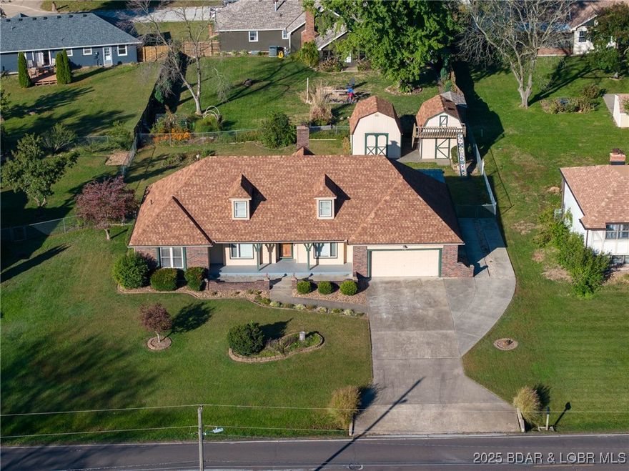 Step into this spacious and beautifully maintained 4-bedroom, 3-bath home located in the heart of Clinton’s East Side! Enjoy true main-level living with a bright kitchen featuring two cabinet pantries, a cooktop stove, and double oven. The inviting living room offers vaulted ceilings, a wood-burning fireplace, and skylights that fill the space with natural light. The main floor also includes a dedicated dining room and an additional sitting area—perfect for hosting gatherings. Three bedrooms are conveniently located on the main level, including a primary bedroom with an ensuite bath. A 4th bedroom sits on the upper level, with a 5th(non-conforming) bedroom on the lower level. The finished basement, complete with a full bath, provides endless possibilities—create an office, playroom, home gym, craft space, or an extra entertaining area. This home truly does not lack space! Outside, you’ll find a two-car attached garage with an oversized concrete driveway. The fenced backyard includes two storage sheds, and you can relax on either the charming covered front porch or the back patio. Located close to all local amenities and priced below a recent appraisal.
